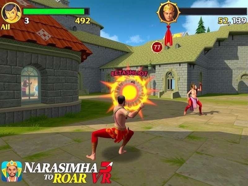 Narasimha S Roar VR Gameplay Screenshot